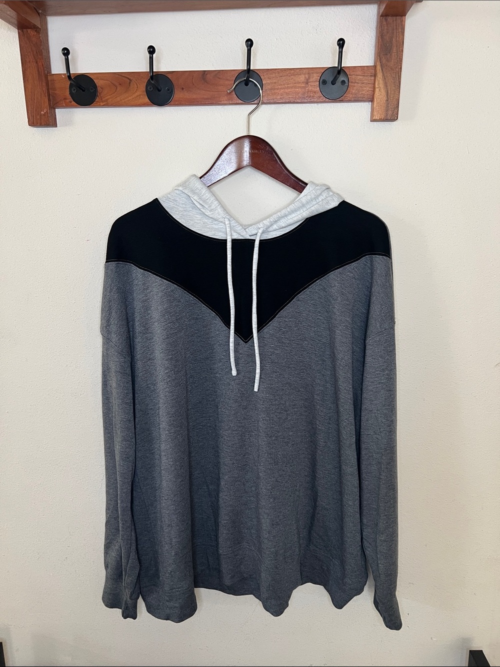 Cato Hoodie Lightweight Sz 18/20W Gray Lounge Athleisure